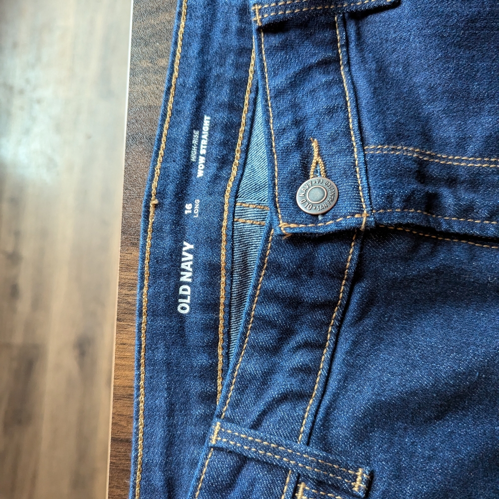 Old Navy Long Dark Blue Jeans